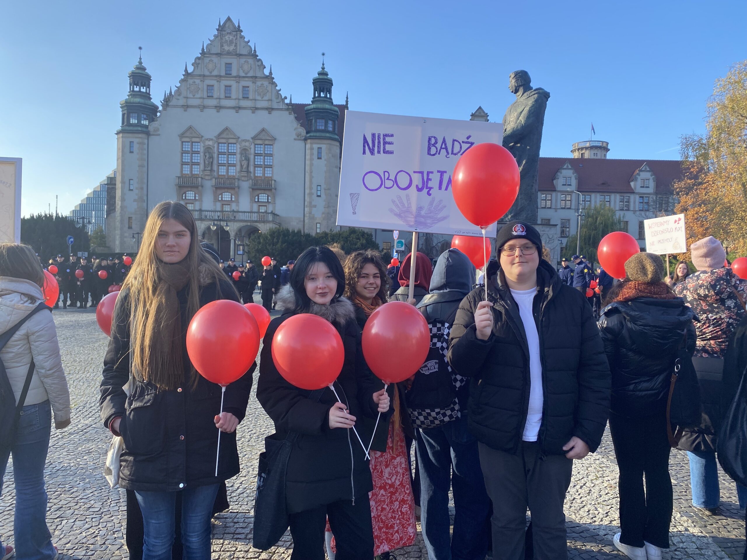 V LO na finale ogólnopolskiej kampanii „Dzieciństwo bez przemocy”