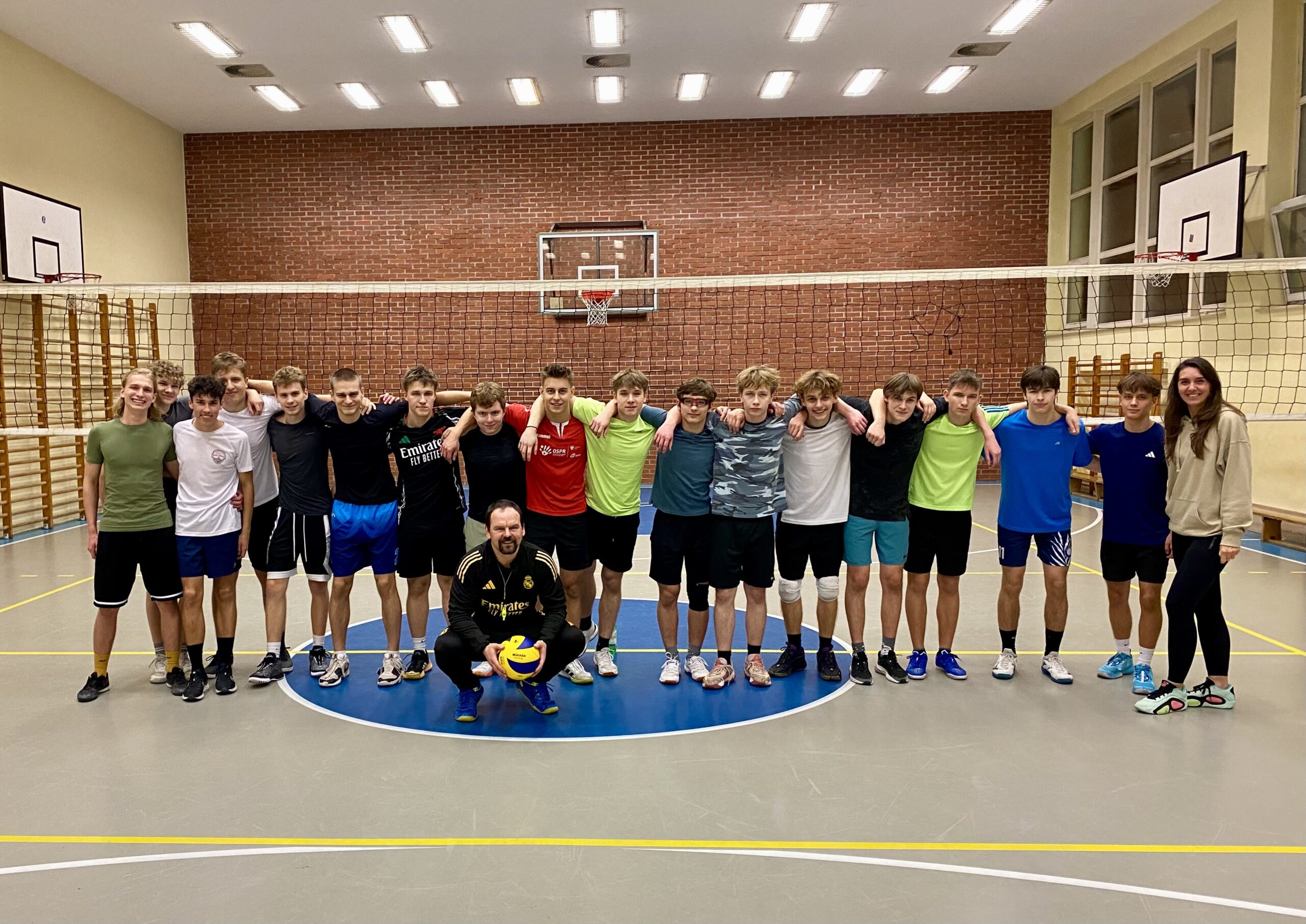 Mecz towarzyski piłki siatkowej