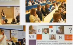 VII Ogólnopolska Konferencja Naukowa Przedstawiciele Samorządu Uczniowskiego oraz uczniowie klasy 1B uczestniczyli…
