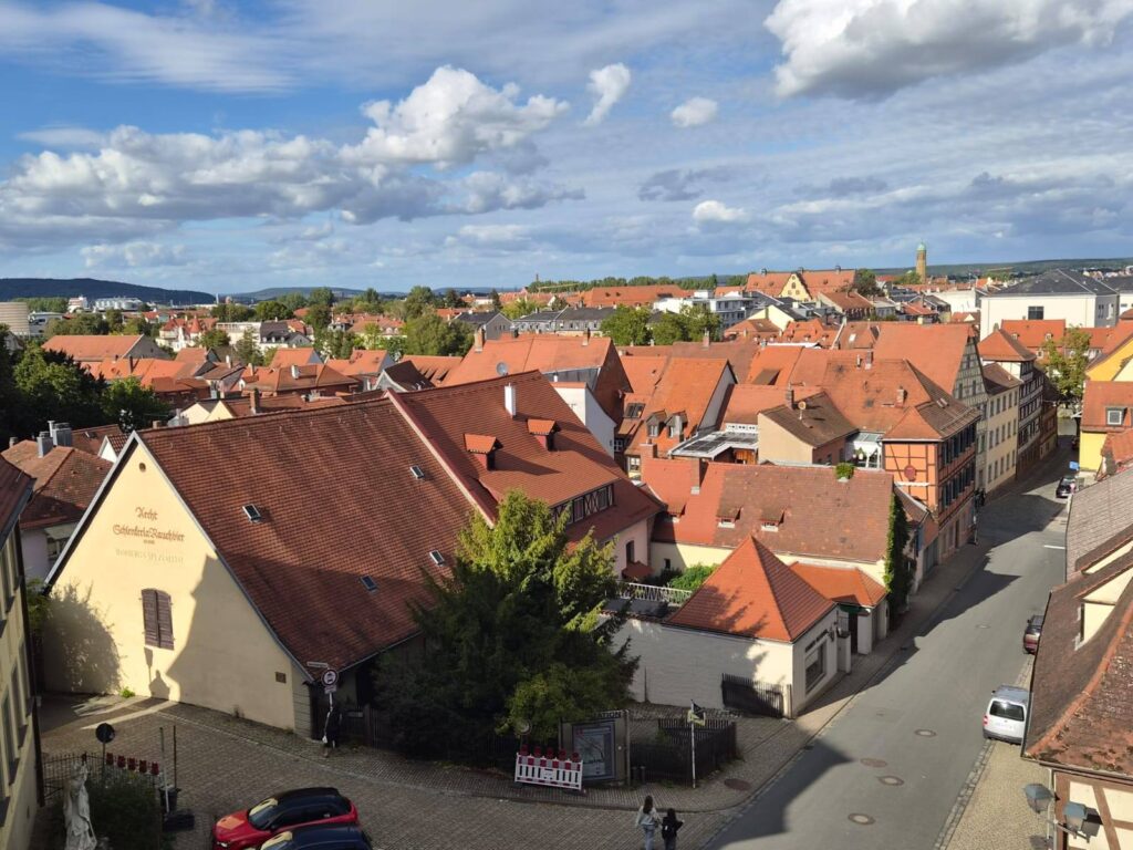 Od wczoraj jesteśmy w Bambergu w Niemczech. Mieszkamy u naszych rówieśników, ale…