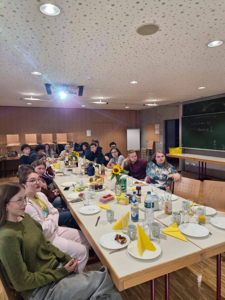 Od wczoraj jesteśmy w Bambergu w Niemczech. Mieszkamy u naszych rówieśników, ale…