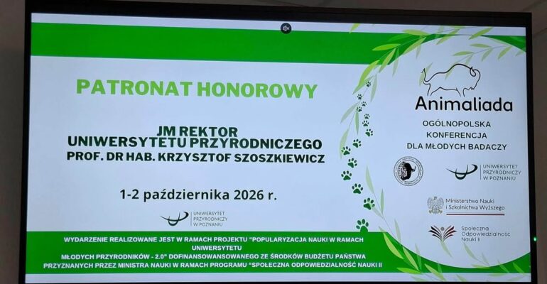 🐾 Nasze uczennice na ogólnopolskiej konferencji naukowej! 🐾 Z dumą informujemy, że…