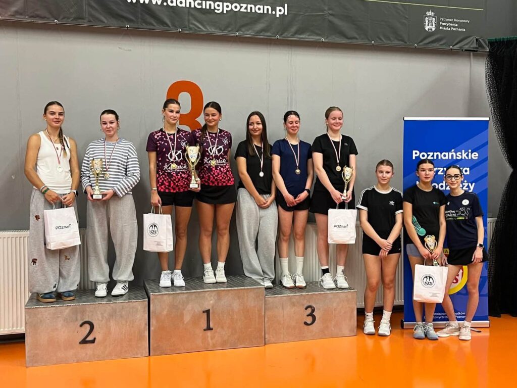 Złoto dla VLO. Nasze badmintonistki Mistrzyniami Miasta Poznania!!! Wielki sukces reprezentacji V…