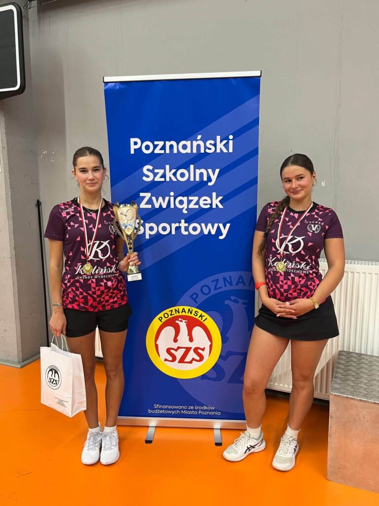 Złoto dla VLO. Nasze badmintonistki Mistrzyniami Miasta Poznania!!! Wielki sukces reprezentacji V…