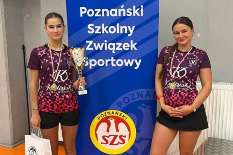 Złoto dla VLO. Nasze badmintonistki Mistrzyniami Miasta Poznania!!! Wielki sukces reprezentacji V…
