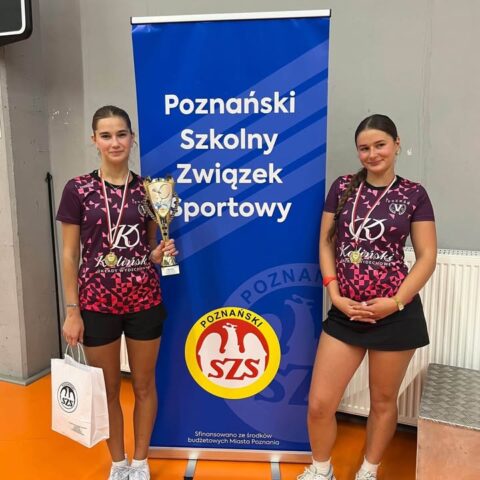Złoto dla VLO. Nasze badmintonistki Mistrzyniami Miasta Poznania!!! Wielki sukces reprezentacji V…