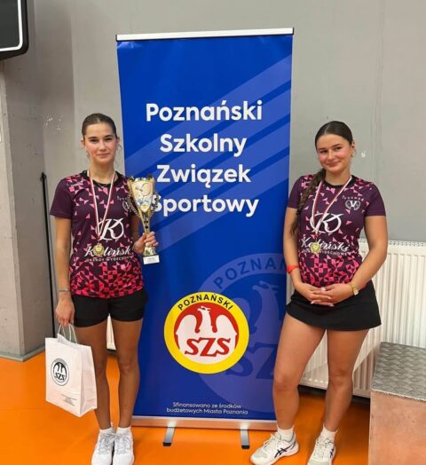 Złoto dla VLO. Nasze badmintonistki Mistrzyniami Miasta Poznania!!! Wielki sukces reprezentacji V…