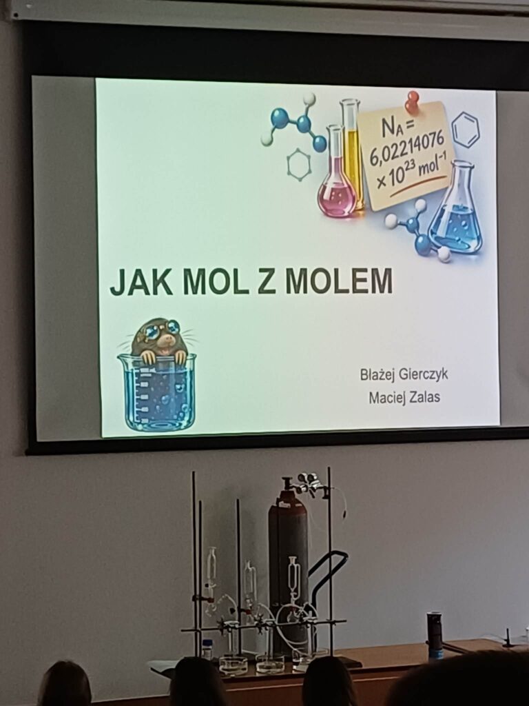 O godz. 6.02 dnia 23.10 rozpoczął się Międzynarodowy Dzień Mola na Wydziale…