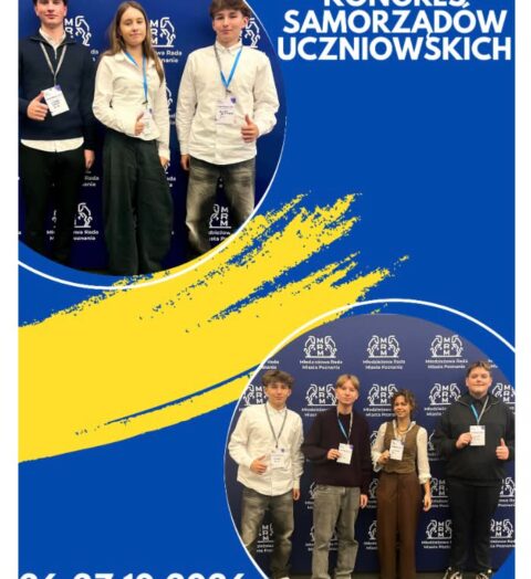 VIII Poznański Kongres Samorządów Uczniowksich Przedstawiciele Samorządu Uczniowskiego VLO wzięli udział w…