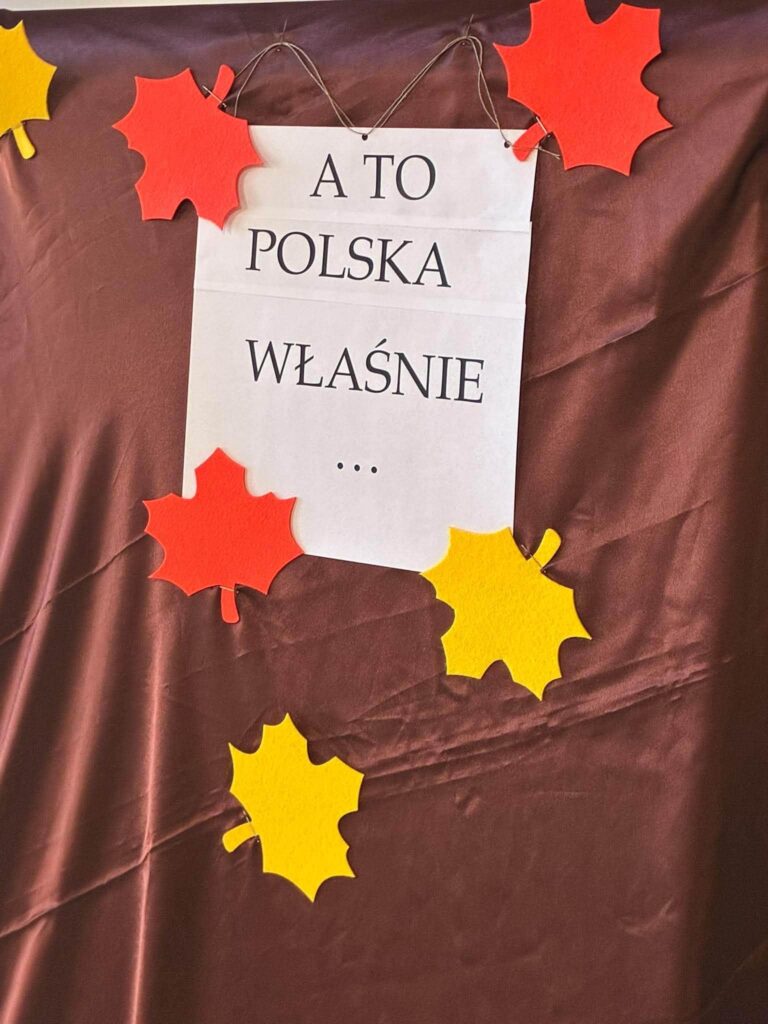 Piękna, złota, polska jesień za oknami, a u nas ciepło, miło i…