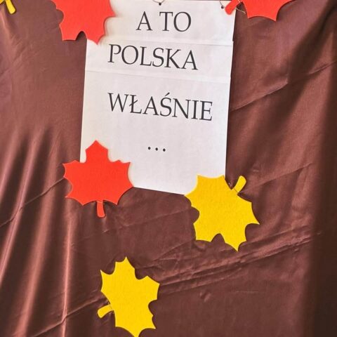 Piękna, złota, polska jesień za oknami, a u nas ciepło, miło i…
